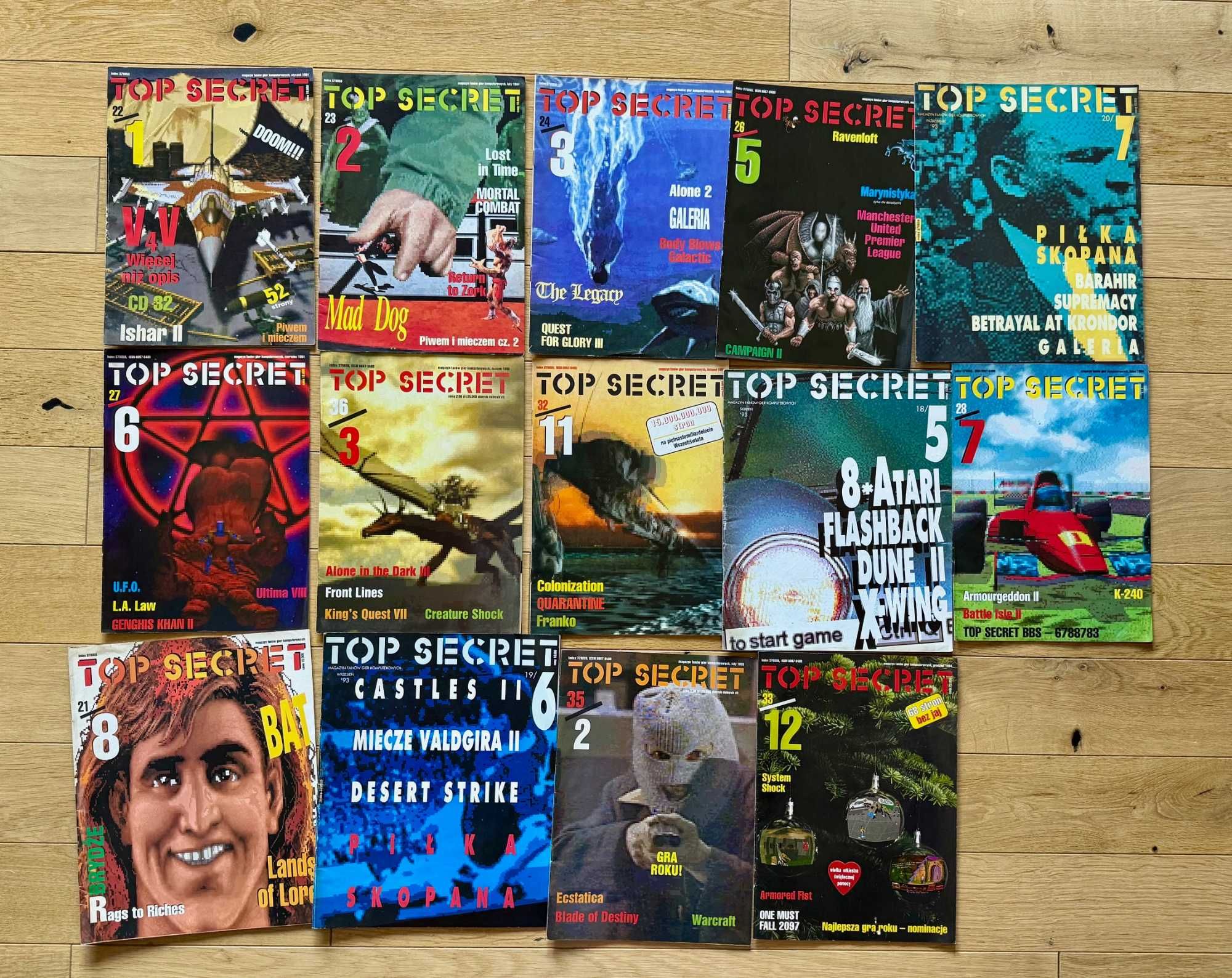 Magazyny "Top Secret"