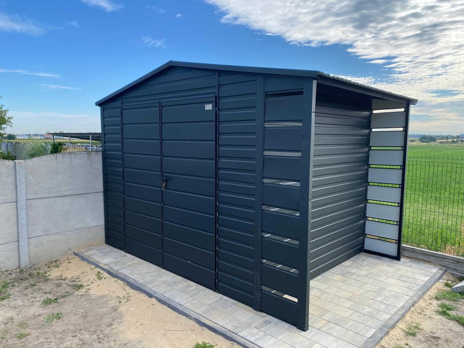 Garaże Blaszane Domki Ogrodowe Wiaty Śmietnikowe