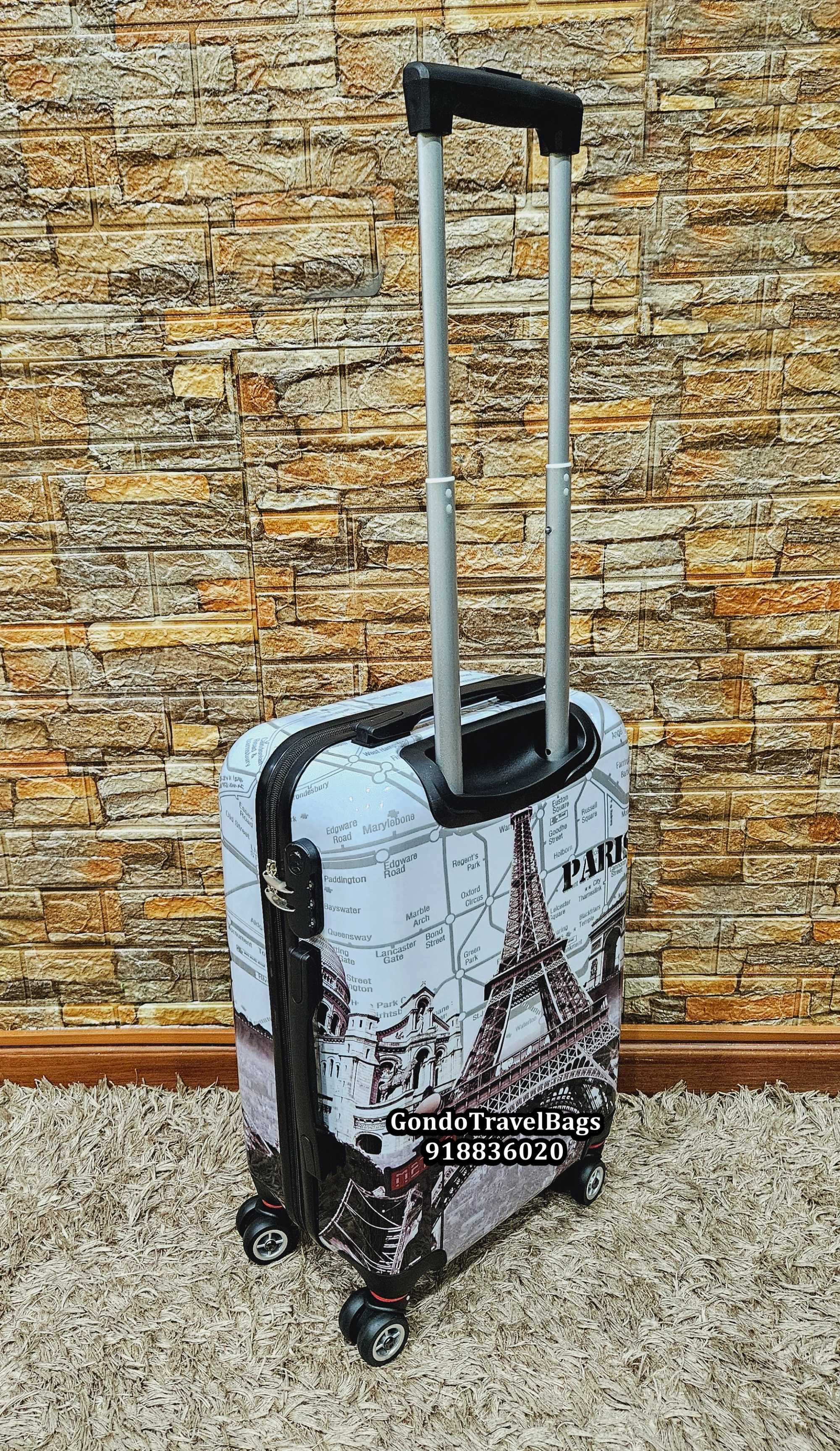 MALA CABINE 10 a 15Kg - NOVAS - Policarbonato - Com Trolley Viagem