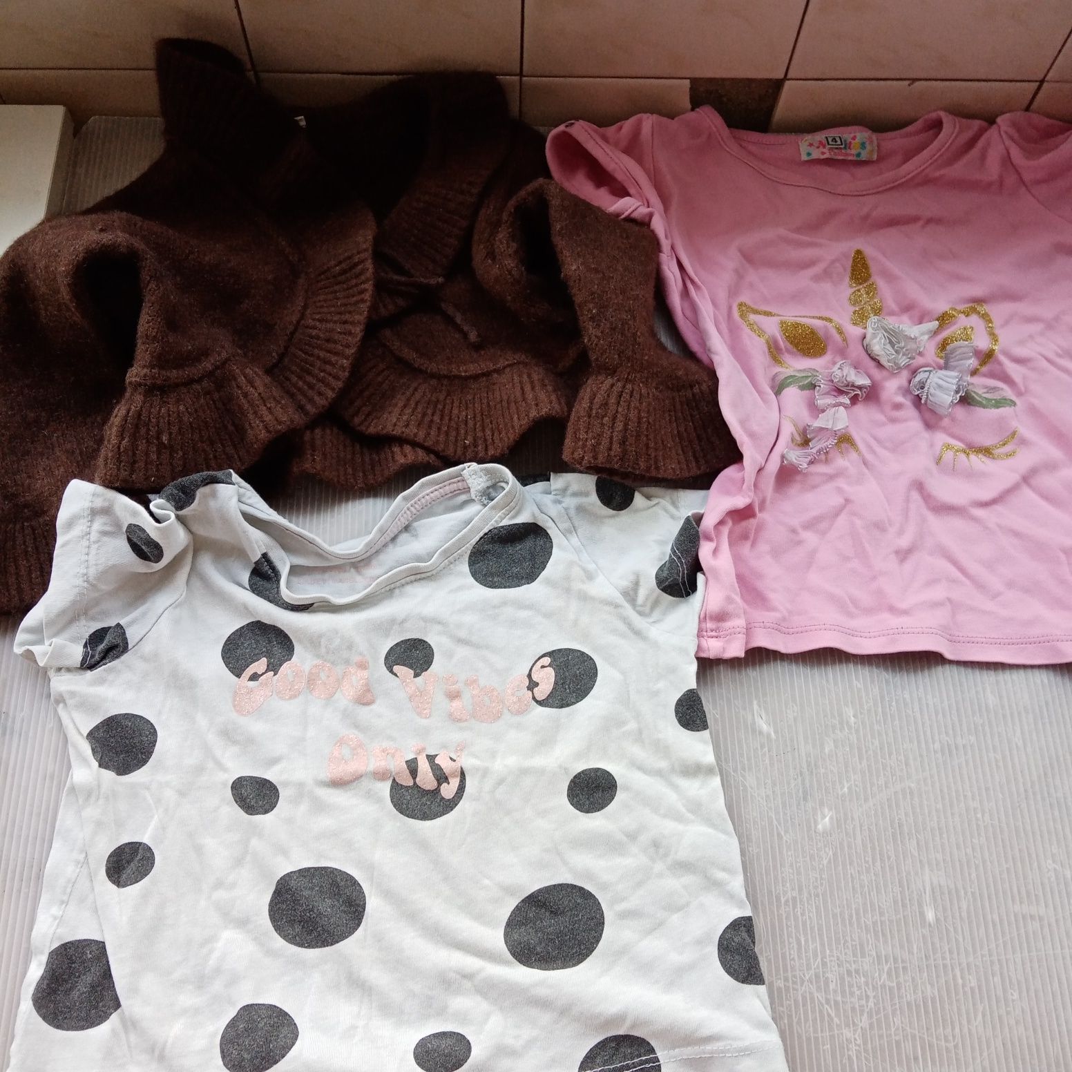 Lote roupa menina até 3 anos