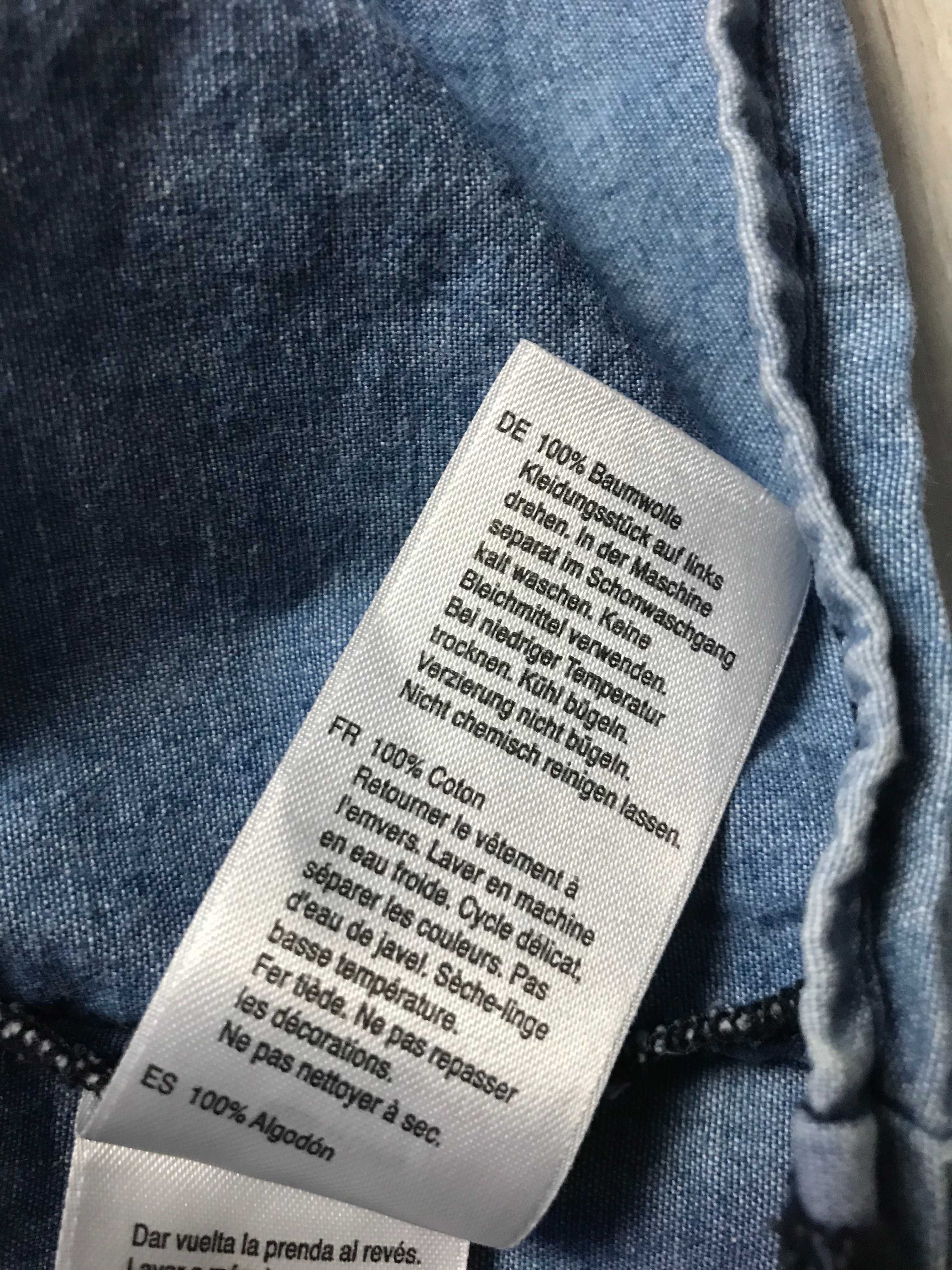 DKNY r.XXL oryginalna koszula jeansowa damska