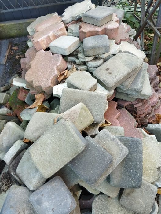 Kostka brukowa starobruk,kończynka 4 i 6 Cena za Całość!