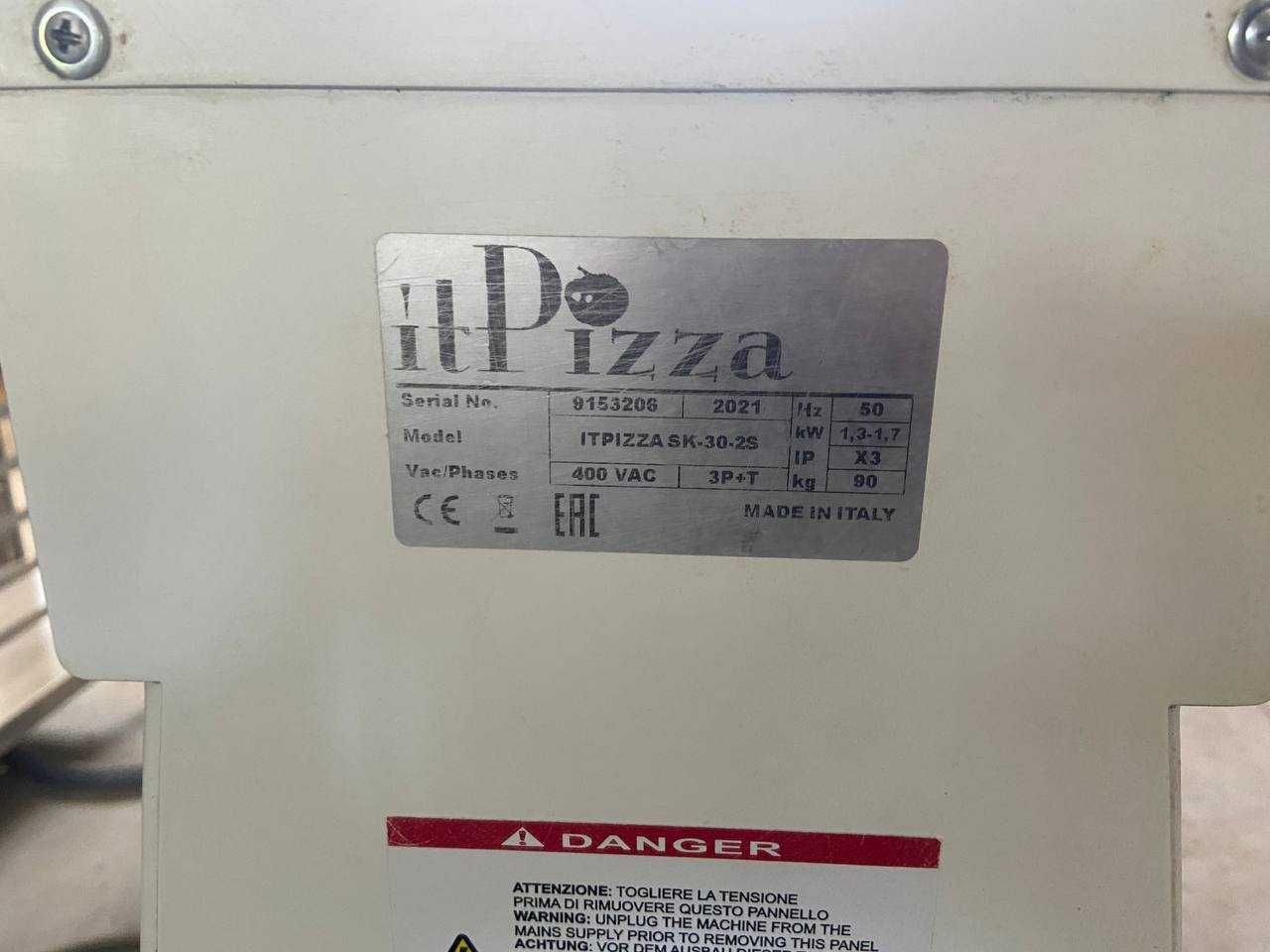 Спиральный тестомес, тестомес, ITPIZZA, 2021, б/у