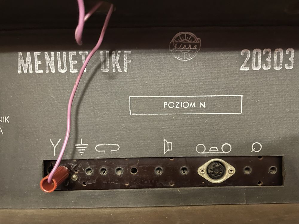 Radio lampowe Menuet UKF 20303 Diora