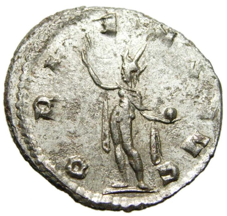 Moeda Romana - Antoniniano de Gallieno (260-268 dC.)