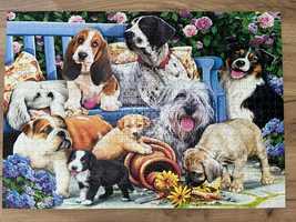 Puzzle trefl 1000 pieski