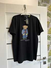 Koszulka T-shirt Polo Bear XL Czarna