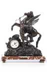 Relógio de Mesa em Bronze "LA RENOMMÉE"