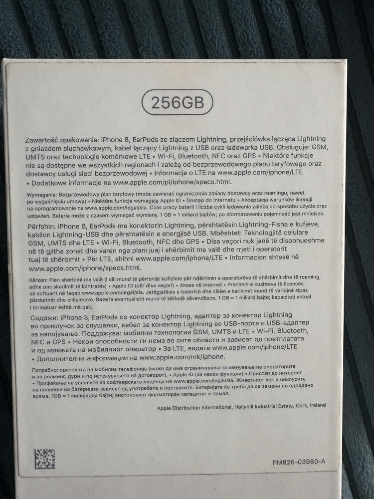iPhone 8 256GB biały