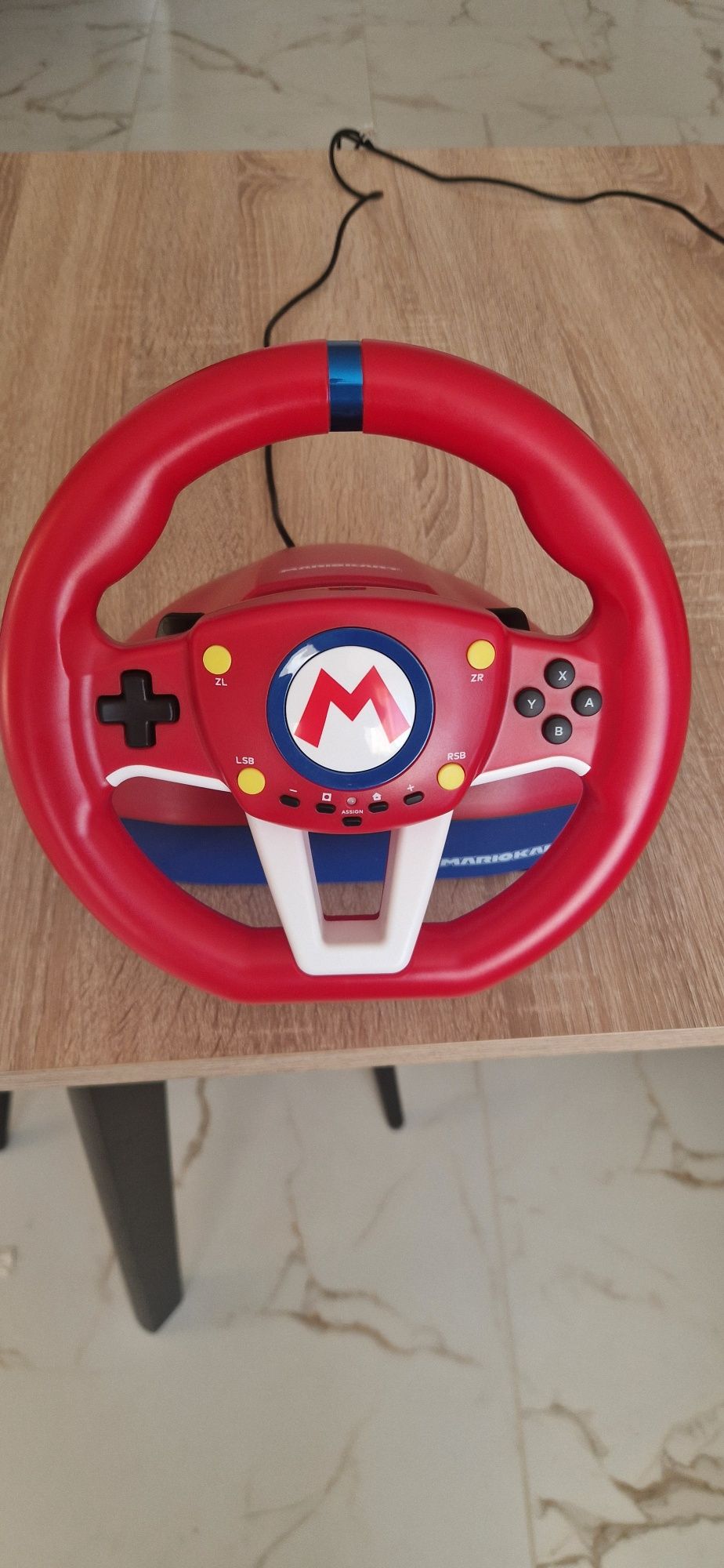 Руль игровой Hori Mario Kart Racing Wheel Pro Mini (NSW-204U)