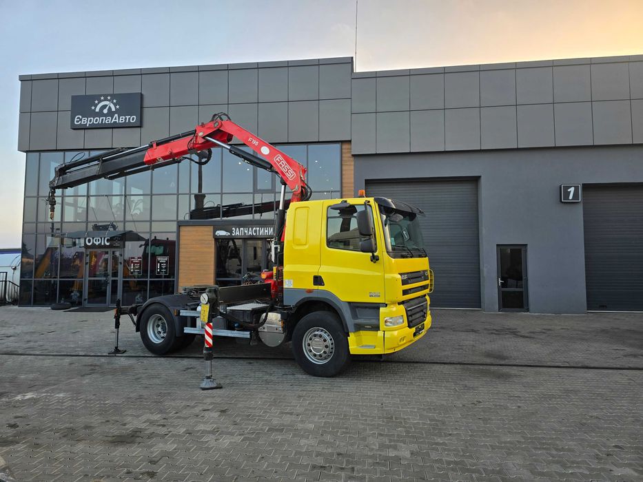 DAF FT CF85.410 | тягач | кран-маніпулятора