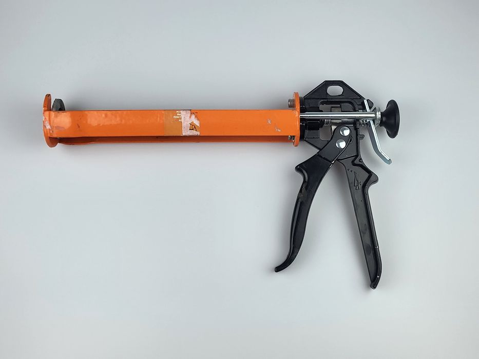 Pistolet do silikonu klejów pomarańczowy