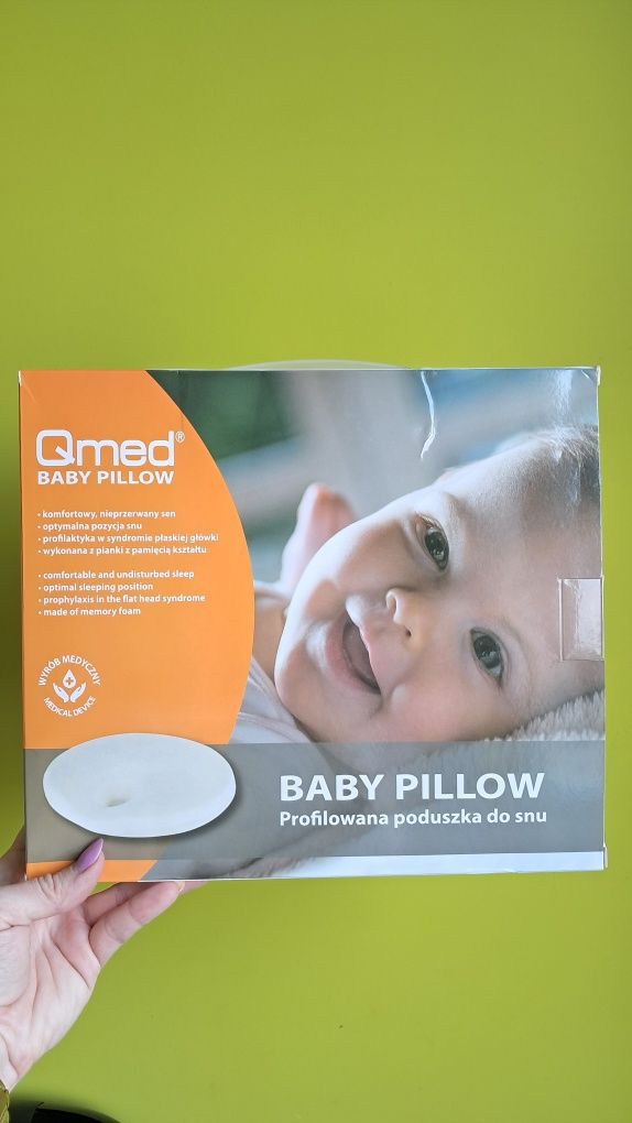 Poduszka Qmed baby pillow