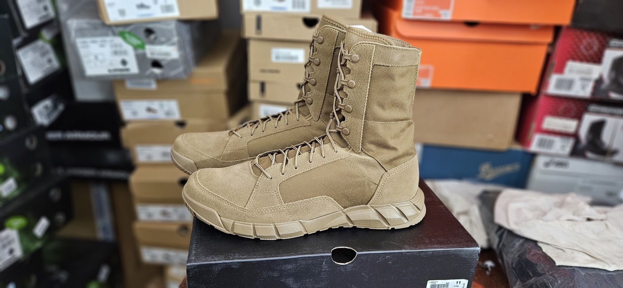 Берці літні військові  Oakley Light Assault 2 Coyote.Розмір 42-46