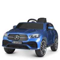 Дитяча машина електрокар Мерседес синя Mercedes Bambi M 4563 blue джип