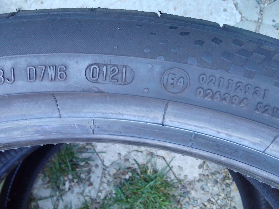 Cena za 2 Opony letnie 255/35r21 CONTINENTAL 2021r 6.5mm