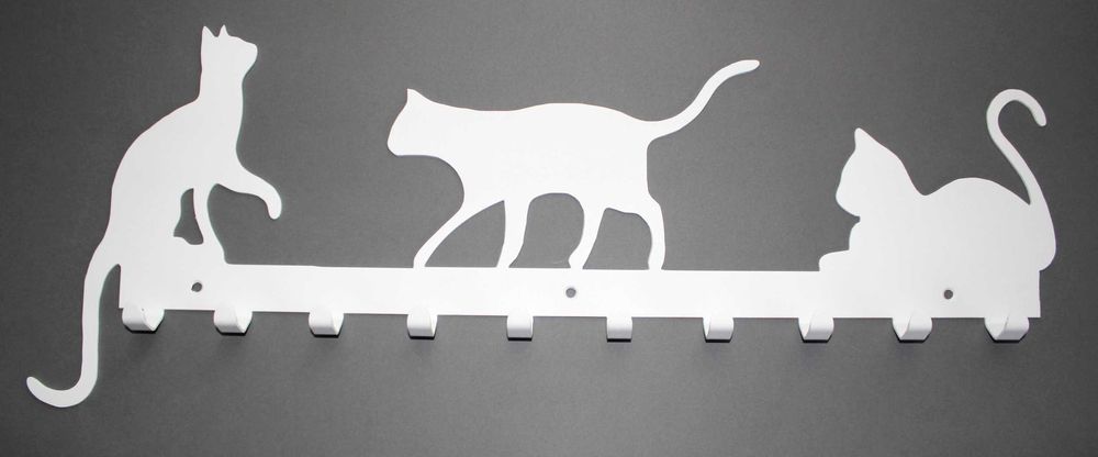 Urocza ozdoba na ścianę koty