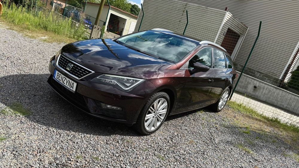 Seat Leon Xcellence LIFT 1.4TSI 125km 2017r FULLLed Navi CarPlay PDC BogataOpcja