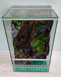 Terrarium dla gekona orzęsionego z wyposażeniem AquaWaves TW61WSP