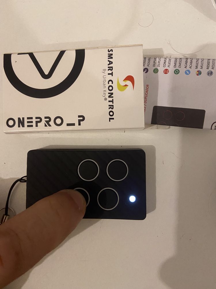 Comando de garagem ONEPRO / DUPLICADOR smart control