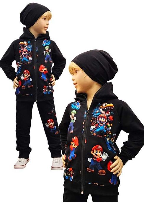 Dres komplet bluza i spodnie 134