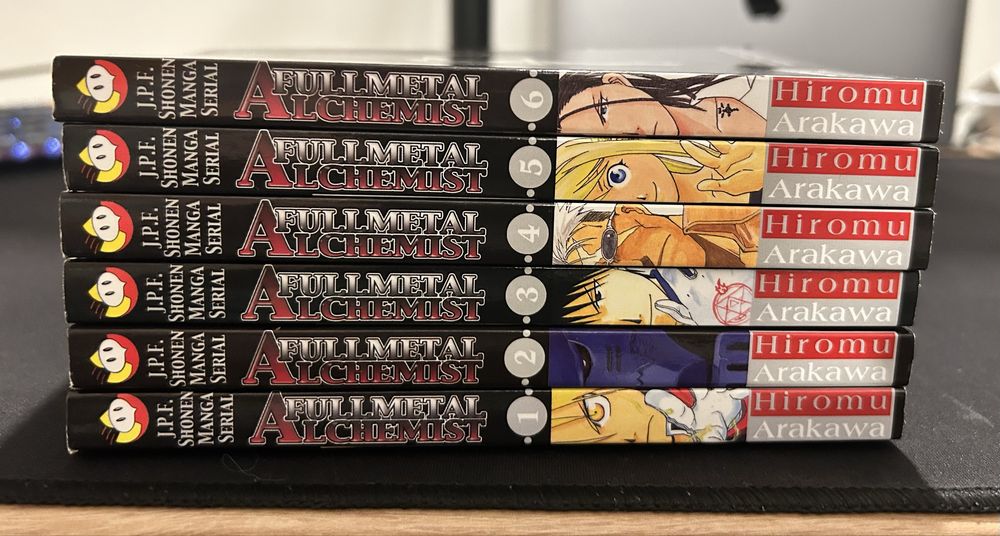 Full metal alchemist, manga PL tom 1-6 JPF