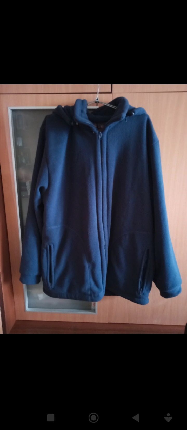 Bluza  granatowa polarowa
