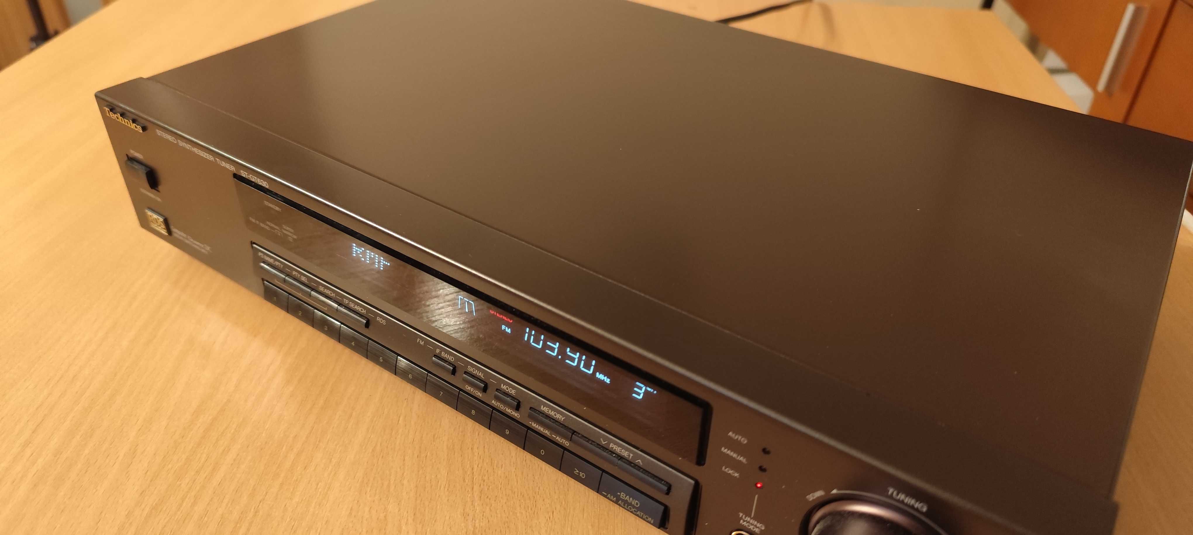 Technics ST-GT630 topowy tuner RDS STAN KOLEKCJONERSKI