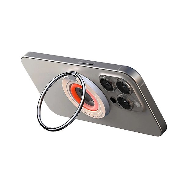 Magnetyczny uchwyt na telefon Joyroom JR-ZS383 MagSafe - pomarańczowy