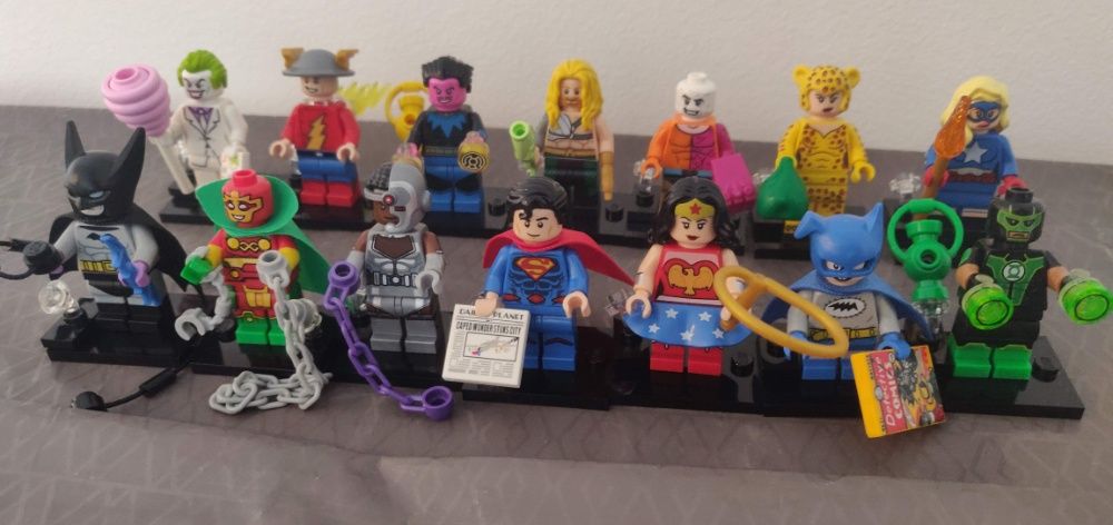 Minifiguras Lego originais DC Super Herois Superman Batman