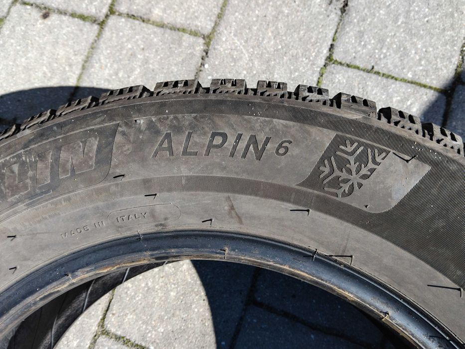 Opony zimowe Michelin Alpin6 195/65R15 91T 4x6mm 4szt.