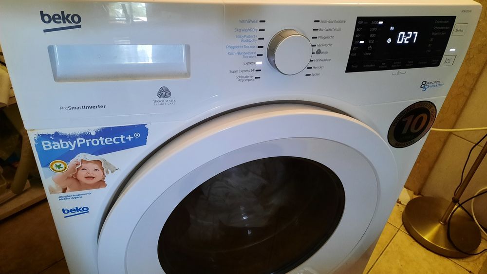 Pralka 8 kg z suszarką gwarancja