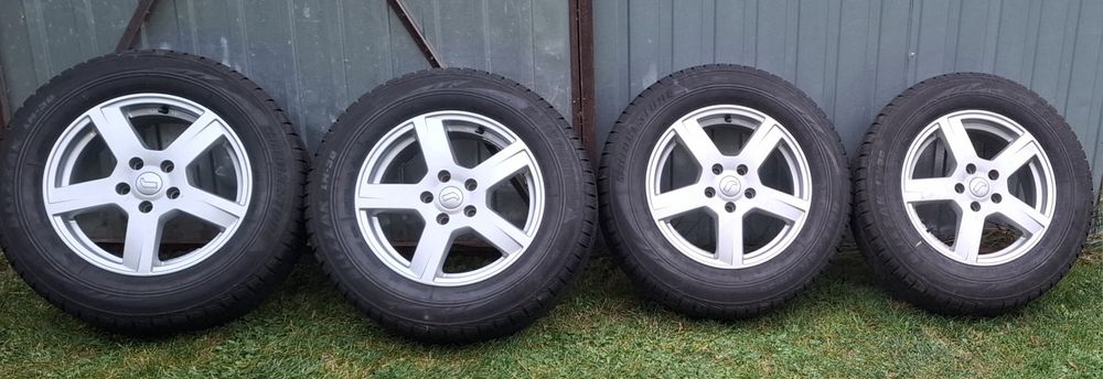 Koła, opony zimowe 16", alufelgi ..