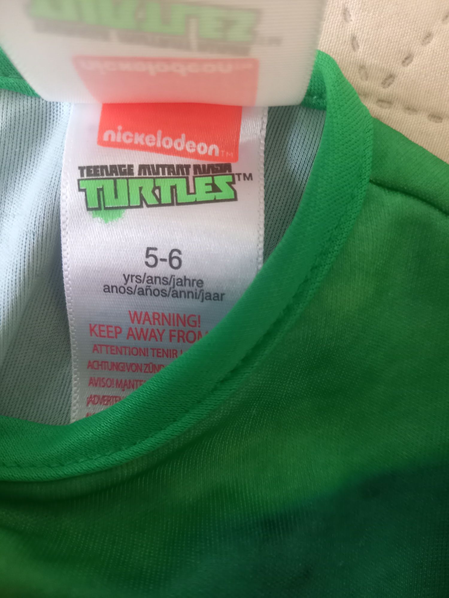 Strój, przebranie Żółw Ninja