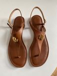 Sandały brązowe Ralph Lauren