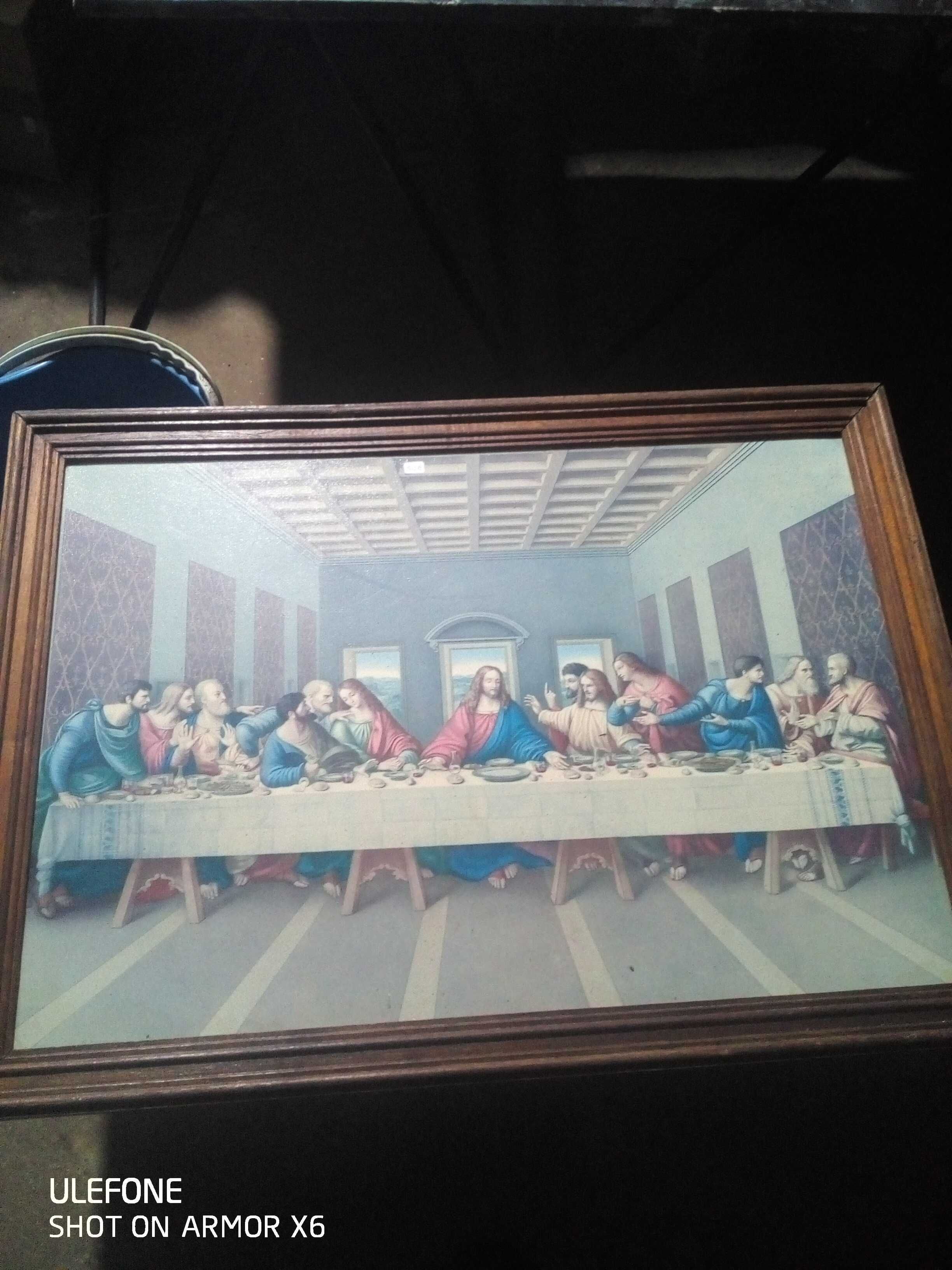 Quadro da última ceia de Cristo