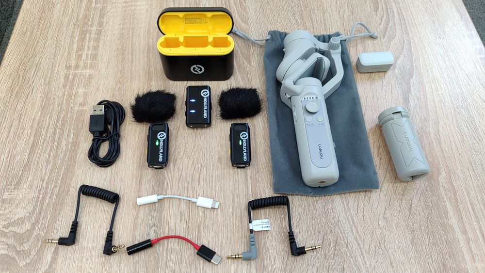 Петлички Hollyland Lark m1 DUO + стабілізатор Hohem Оренда