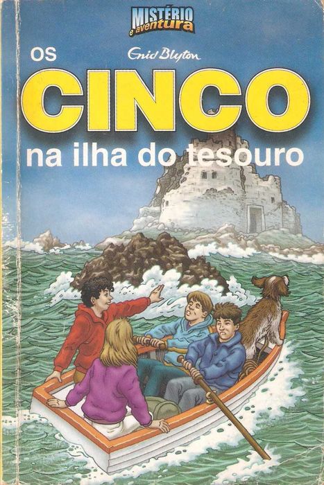 Os cinco na ilha do tesouro Enid Blyton n 1 mistério e aventura da acj