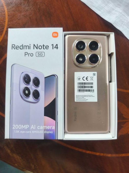 Gratis Klimatyzator. Redmi Note 14 PRO 5G. Zupełnie nowy