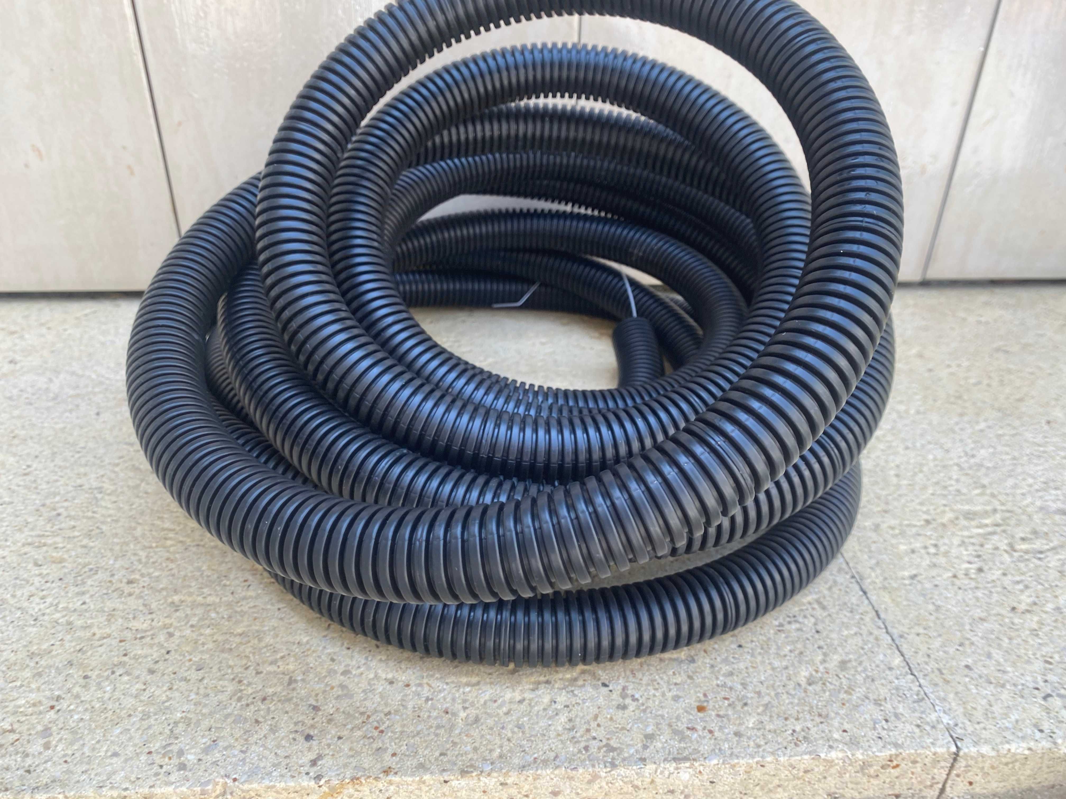 Tubo anelado 320nw com guia d20mm preto