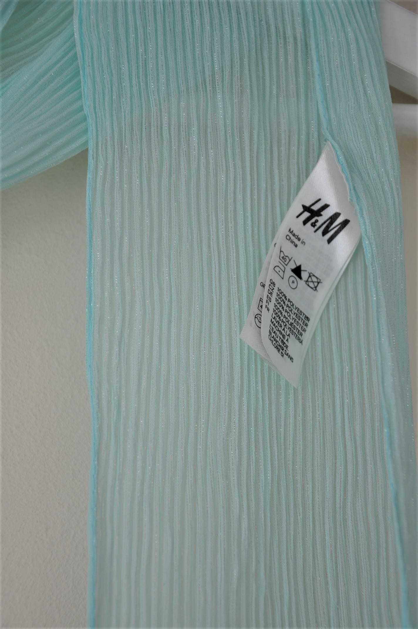 Plisowany szalik, opaska do włosów, H&M