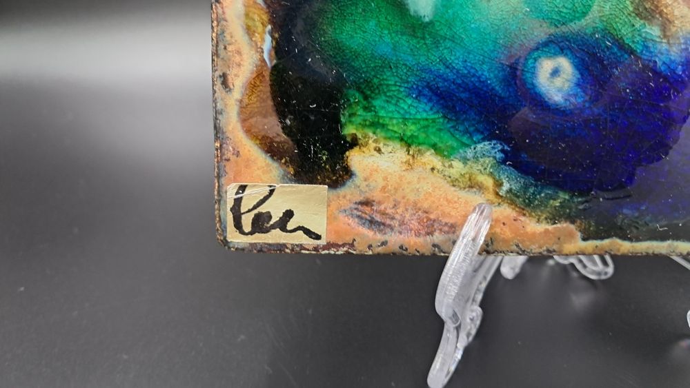 Helmut Schaffenacker plakieta ceramiczna