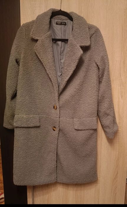 Płaszcz szary 36 S