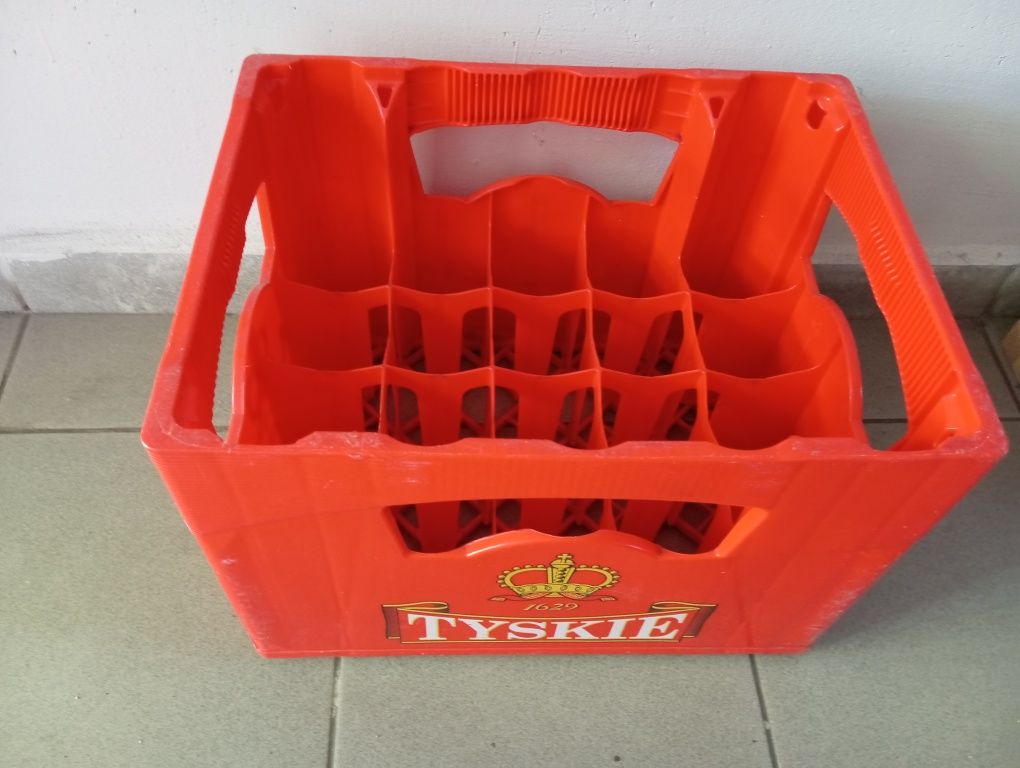 Skrzynka na butelki.
