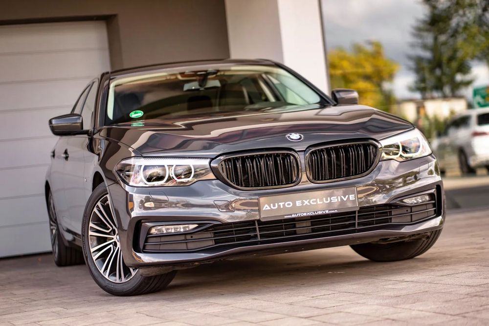 BMW Seria 5 * 190KM DIESEL * SALON POLSKA * Kubełkowe Fotele * Led * Sedan *