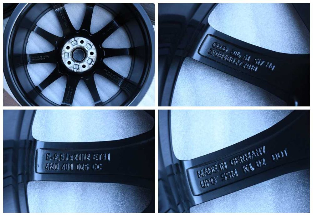 Felgi aluminiowe Audi 21 Q7 SQ7 4M0 A7 A8 Rs6 Rs7 Audi Sport