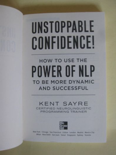 Unstoppable Confidence de Kent Sayre
