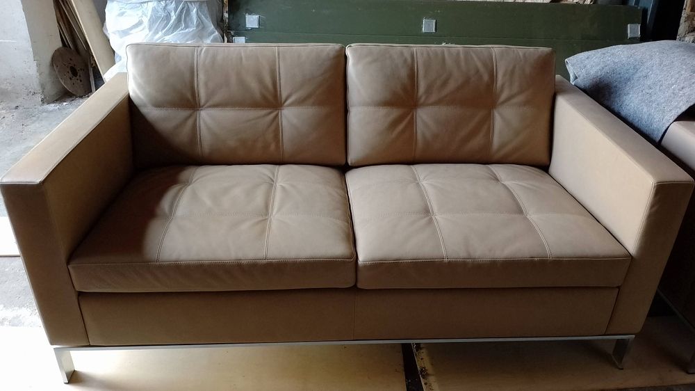 Kanapa i fotel skórzany