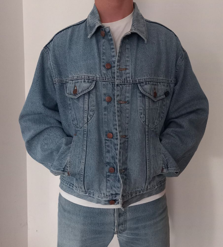 Benetton Oversized Denim Jacket