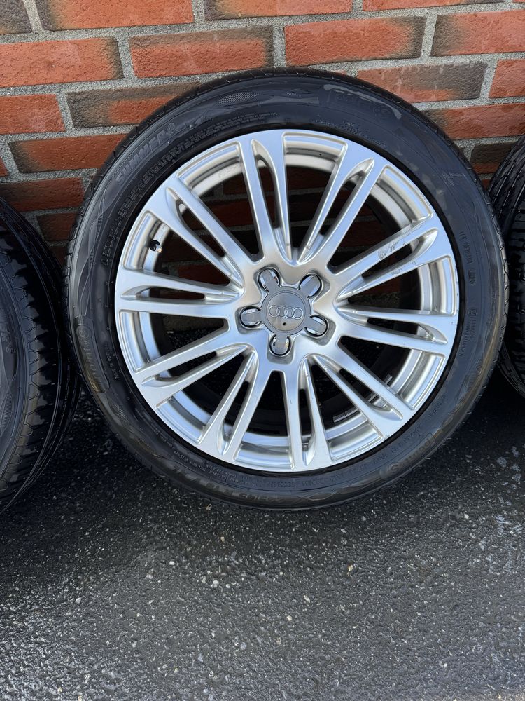 Felgi 18 245/45/18 z oponami letnimi 112x5 Audi Volkswagen Audi Skoda